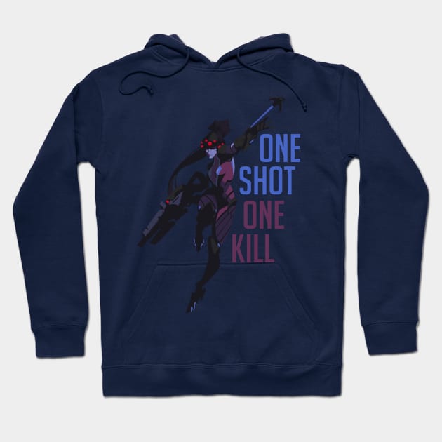 One Shot One Kill Hoodie by NinjaKlee